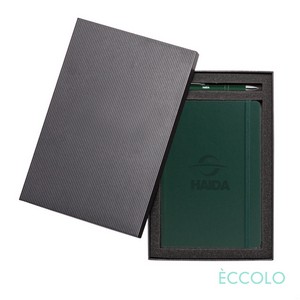 EccoloÂ® Techno Journal/Clicker Pen Gift Set - (M)