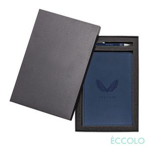 EccoloÂ® Two Step Journal/Venino Pen Gift Set - (M)