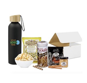 Eco Friendly Bottle with Snacks Boxed