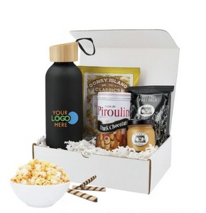 Eco Friendly Bottle with Snacks Boxed