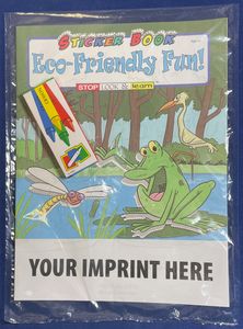 Eco-Friendly Fun Sticker Book Fun Pack