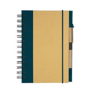 Eco-Inspired Hardcover Notebook & Pen
