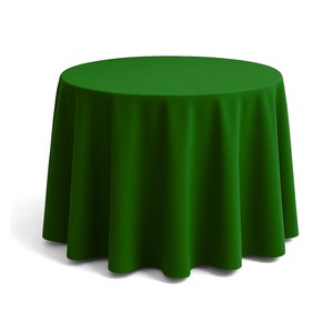 Eco-Poly 114" Round Table Cover Throw