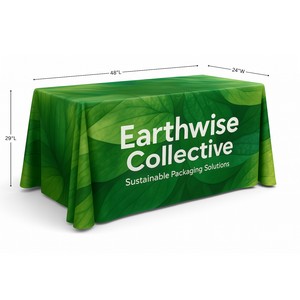 Eco-Poly 4' Table Cover Throw