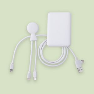 EcoPack: Sustainably Made Charger And Cable Set