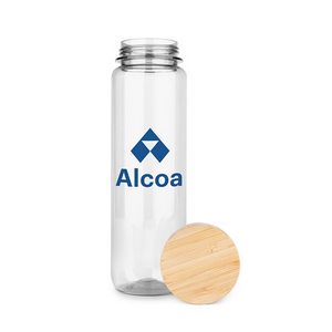 EcoPure 34 Oz. Bottle w/Bamboo Lid