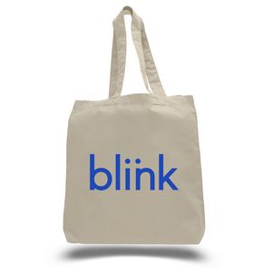 Economy Tote w/Gusset -- Natural Color