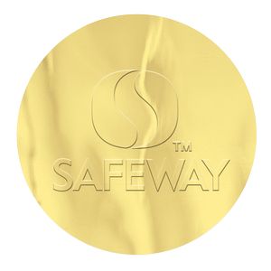 Embossed Foil Seal | Circle | 1 1/2" dia.