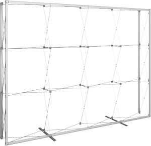 Embrace 10ft. Full Height Display W/Front Graphic