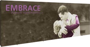 Embrace 20ft. Full Height Inline Display W/ Full Fitted Graphic