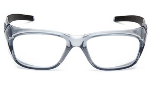 Gray Frame with Clear Full Reader Lens