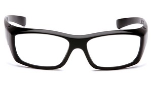 Black or Gray Frame with Clear Rx Diopter Lens