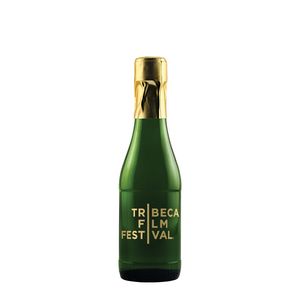 Etched Mini CA Champagne Sparkling Wine Bottle