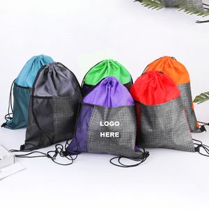 Etched Pocket Drawstring Sportpack