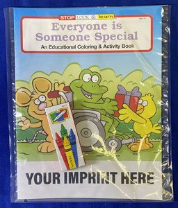 Everyone Is Someone Special Coloring Book Fun Pack