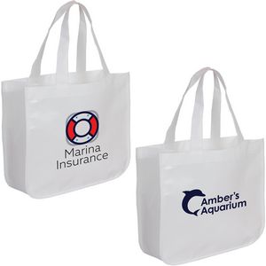 Extra Large Laminated Shopping Tote Bag
