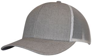 Fahrenheit Heathered Cotton Polyester Trucker Hat