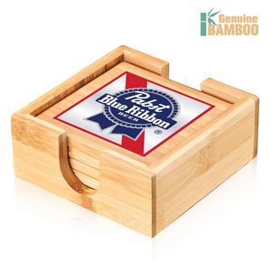 Fairfax Bamboo VividPrintâ„¢ Coasters Set - Set of 4
