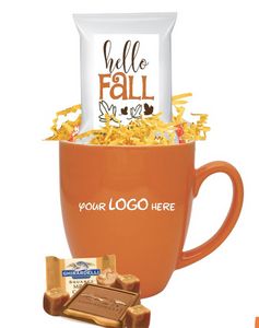 Fall Coffee or Cocoa & Chocolate Gift Mug