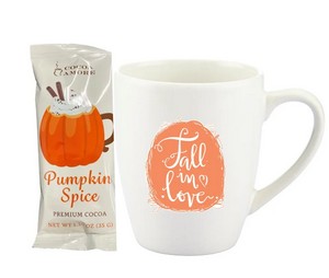 Fall Pumpkin Spice Cocoa Mug