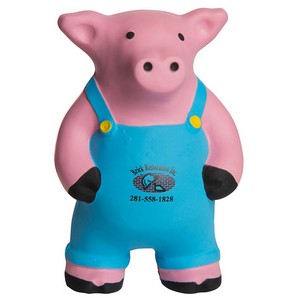 Farmer Pig Squeezies® Stress Reliever