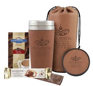 Faux Leather Tumbler