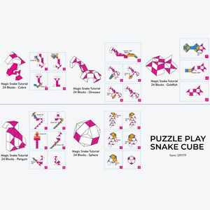 Fidget Frenzy Snake Cube