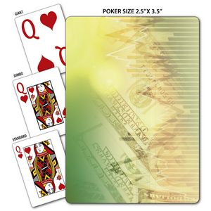 Financial Theme Poker Size Playing Cards