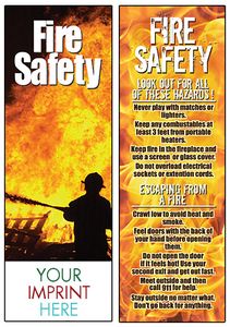 Fire Safety Bookmark