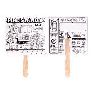 Fire Safety Hand Fan