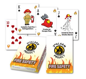 Fire Safety Playing Card Deck