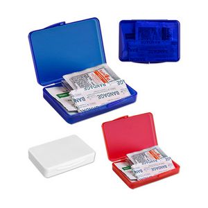 First Aid in Plastic Container