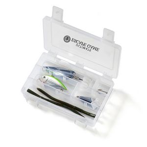Fishing Tackle Box - Green & Silver Components