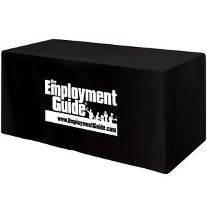 Fitted 3-sided Table Cover - fits 4' standard table