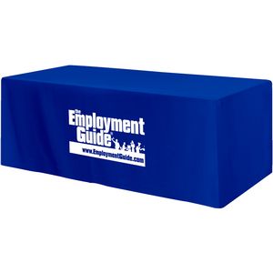 Fitted 3-sided Table Cover - fits 8' standard table