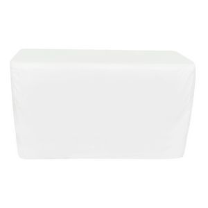 Fitted 4' 3-Sided Economy Dye Sub Printed 36" High Table Throw