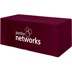 Fitted 4-sided Table Cover - fits 6' standard table