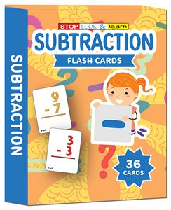 Flash Card Set - Subtraction