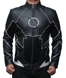 Flash Leather Shield Style Jacket