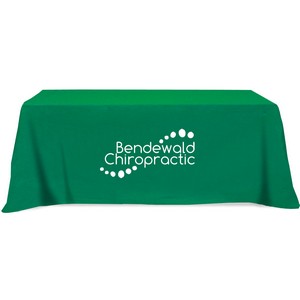 Flat 4-sided Table Cover - fits 8' standard table: Poly-Cotton