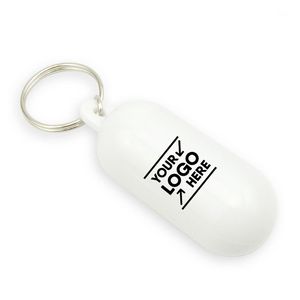 Floating Capsule Keychain