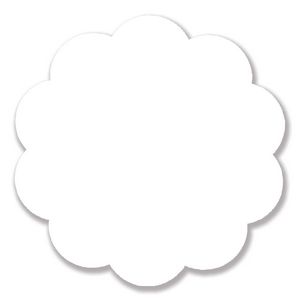 Flower Adhesive Package Label (2.25" x 2.25")