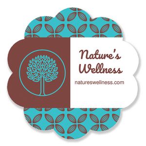 Flower Adhesive Package Label (2.25" x 2.25")