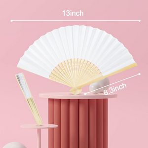 Foldable Bamboo Fans
