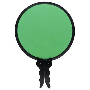 Foldable Nylon Fan - Wide Handle