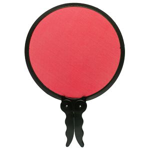 Foldable Nylon Fan - Wide Handle