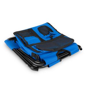 Folding Chair w/24 Can Cooler Bag & Pockets