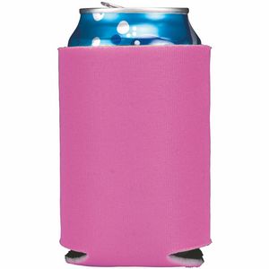 Folding Foam Can Cooler - 2 Side Screen Print
