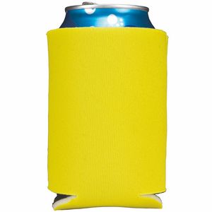 Folding Foam Can Cooler - 2 Side Screen Print