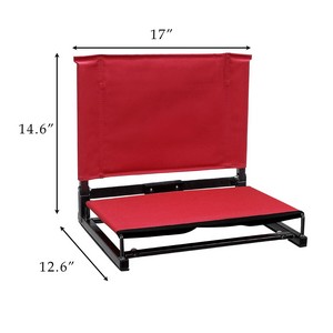 Folding Stadium Seats with Storage Bag